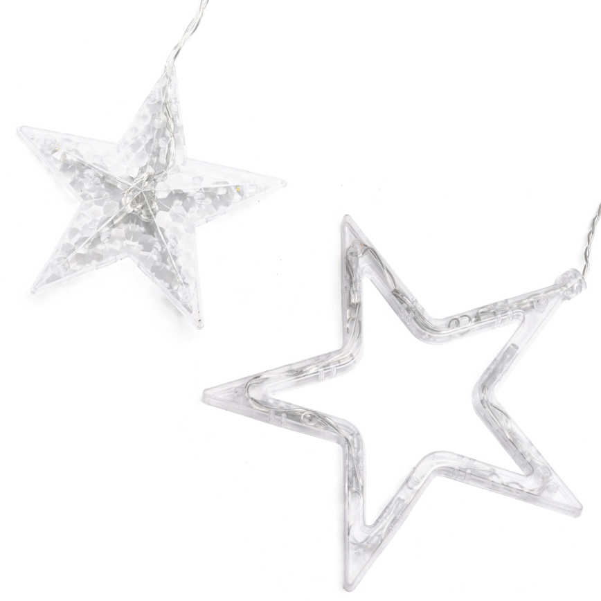 Aigostar - LED външна коледна гирлянда 120xLED/8 функции 3x0,6 m IP44 топла бяла + дистанционно управление