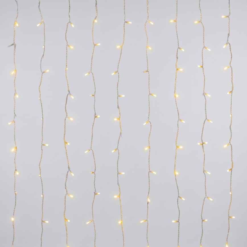 Aigostar - LED външна коледна гирлянда 120xLED/8 функции 3,9x1,2m IP44 топла бяла