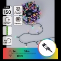 Aigostar - LED външна коледна гирлянда, 150 LED диода, 8 функции, 18 м, IP44, многоцветна