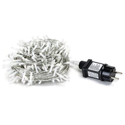 Aigostar - LED външна коледна гирлянда 200 LED / 8 функции, 23 m, IP44, многоцветна