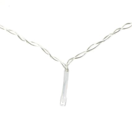 Aigostar - LED външна коледна гирлянда 200xLED/8 функции 3xAA 5x2m IP44 топла бяла светлина