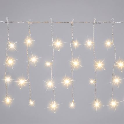 Aigostar - LED външна коледна гирлянда 200xLED 8x0,4m IP44 топла бяла