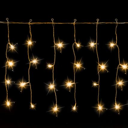 Aigostar - LED външна коледна гирлянда 200xLED 8x0,4m IP44 топла бяла