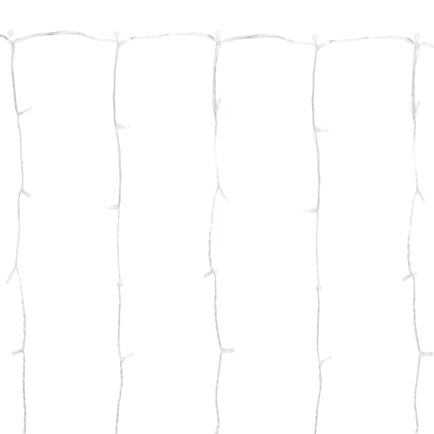 Aigostar - LED външна коледна гирлянда 234xLED/8 функции 1,2x1,8 m IP44 топло бяло