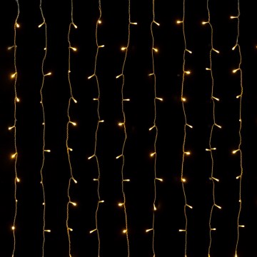 Aigostar - LED външна коледна гирлянда 288xLED 1,5x1,8m IP44 топла бяла