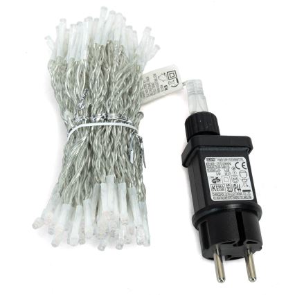 Aigostar - LED външна коледна гирлянда 300 LED, 8 режима, 3 x 1 м, IP44, топла бяла светлина + дистанционно управление