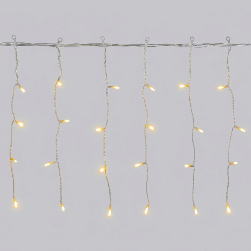 Aigostar - LED външна коледна гирлянда 300xLED/8 функции 18x0,4m IP44 топло бяло