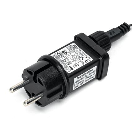 Aigostar - LED външна коледна гирлянда, 400 LED, 8 режима, 23 m, IP44, топла бяла светлина