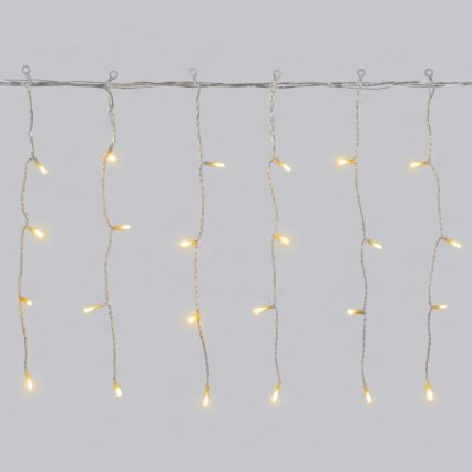 Aigostar - LED външна коледна гирлянда 400xLED/8 функции 23x0,4m IP44 топла бяла