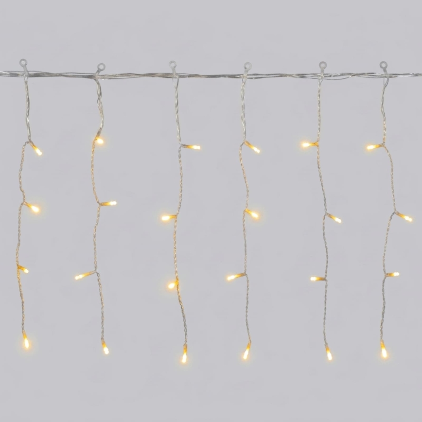 Aigostar - LED външна коледна гирлянда 400xLED/8 функции 23x0,4m IP44 топла бяла