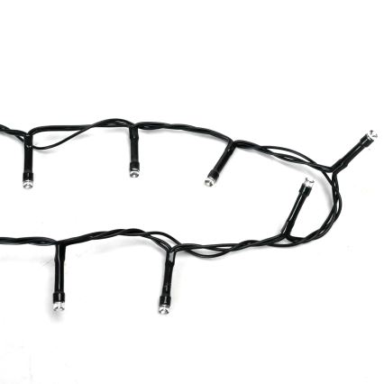 Aigostar - LED външна коледна гирлянда 400xLED/8 функции 4xAA 20,3 m IP44 топла бяла