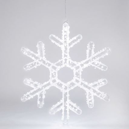 Aigostar - LED Външна коледна декорация 540xLED/6W/230V IP44 студено бяла 43cm снежинка