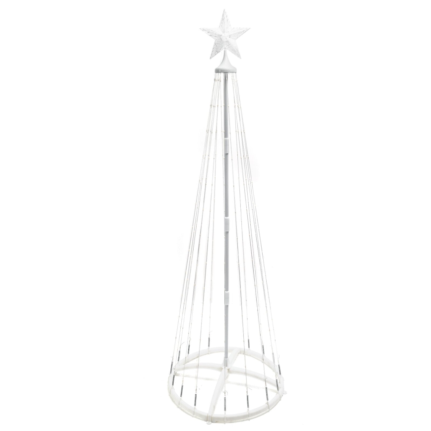 Aigostar - LED Външна коледна украса LED/3,6W/230V 180 cm IP44 студено бяла