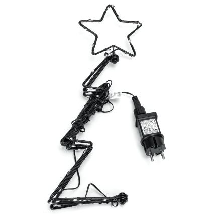 Aigostar - LED външна коледна украса 41xLED/3,6W/230V 40 cm IP44 елха, студено бяла