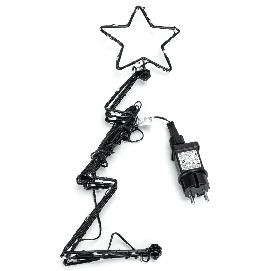 Aigostar - LED външна коледна украса 41xLED/3,6W/230V 40 cm IP44 елха, студено бяла