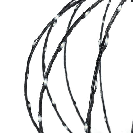 Aigostar - LED външна коледна украса LED/3,6W/230V 60 см IP44, студено бяла