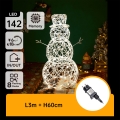 Aigostar - LED външна коледна украса LED/3,6W/31/230V 2700K 60 см IP44 снежен човек