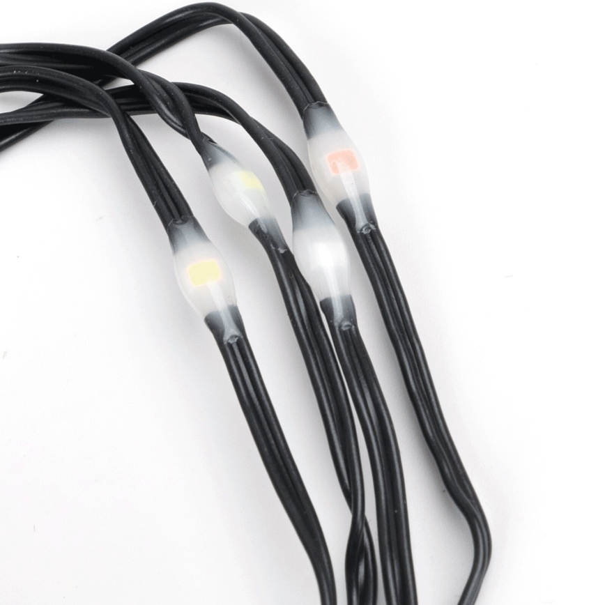 Aigostar -LED външна коледна верига 150xLED/8 режима 3xAA 15,3m IP44 многоцветна