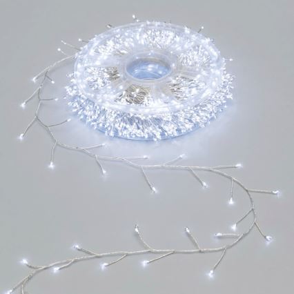 Aigostar - LED външна коледна верига 2000xLED/8 функции 53m IP44 студено бяла