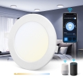 Aigostar - LED Външно регулируемо вградено осветително тяло MESH LED/6W/230V 2700-6500K IP44 бяло