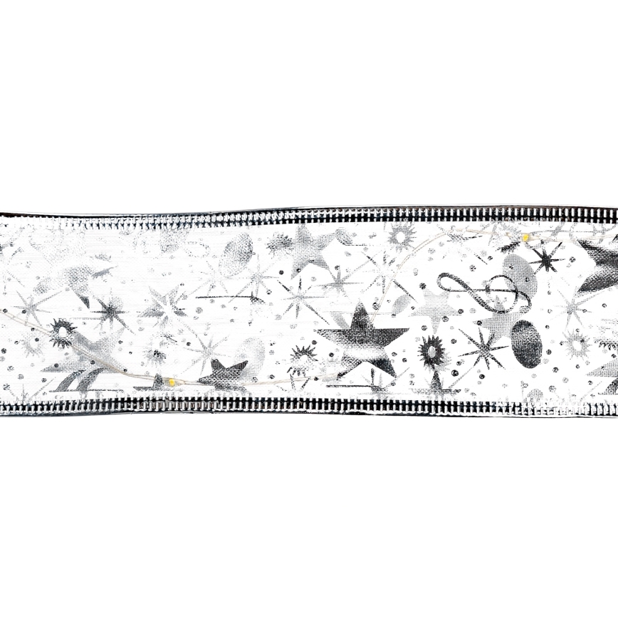 Aigostar - LED коледна верига 100xLED/3xAA 10 m топла бяла сребриста