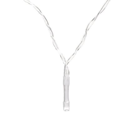 Aigostar - LED Коледен гирлянд 50xLED/3xAA 5,3м многоцветен