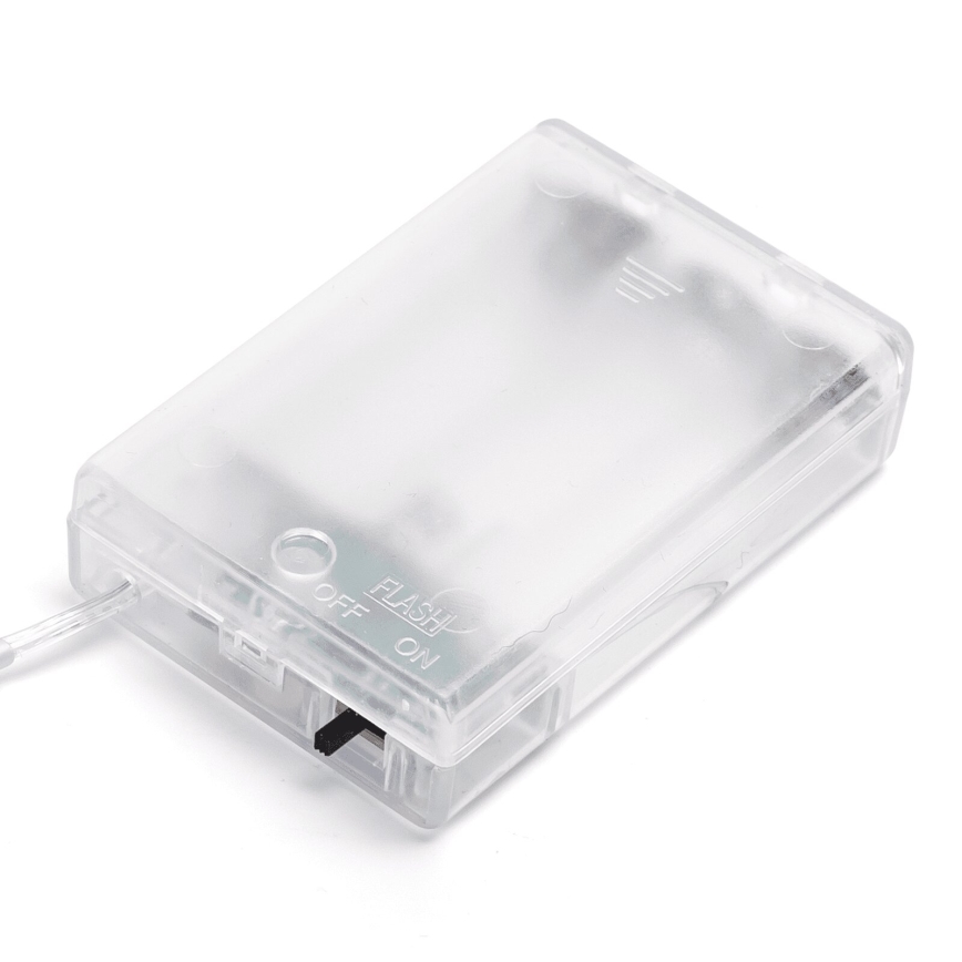 Aigostar - LED Коледен гирлянд 50xLED/3xAA 5,3м многоцветен