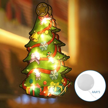 Aigostar - LED Коледна декорация LED/3xAAA дърво 15 см