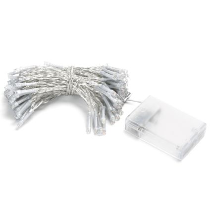 Aigostar - LED коледна гирлянда 100xLED/3xAA 10,3m многоцветна