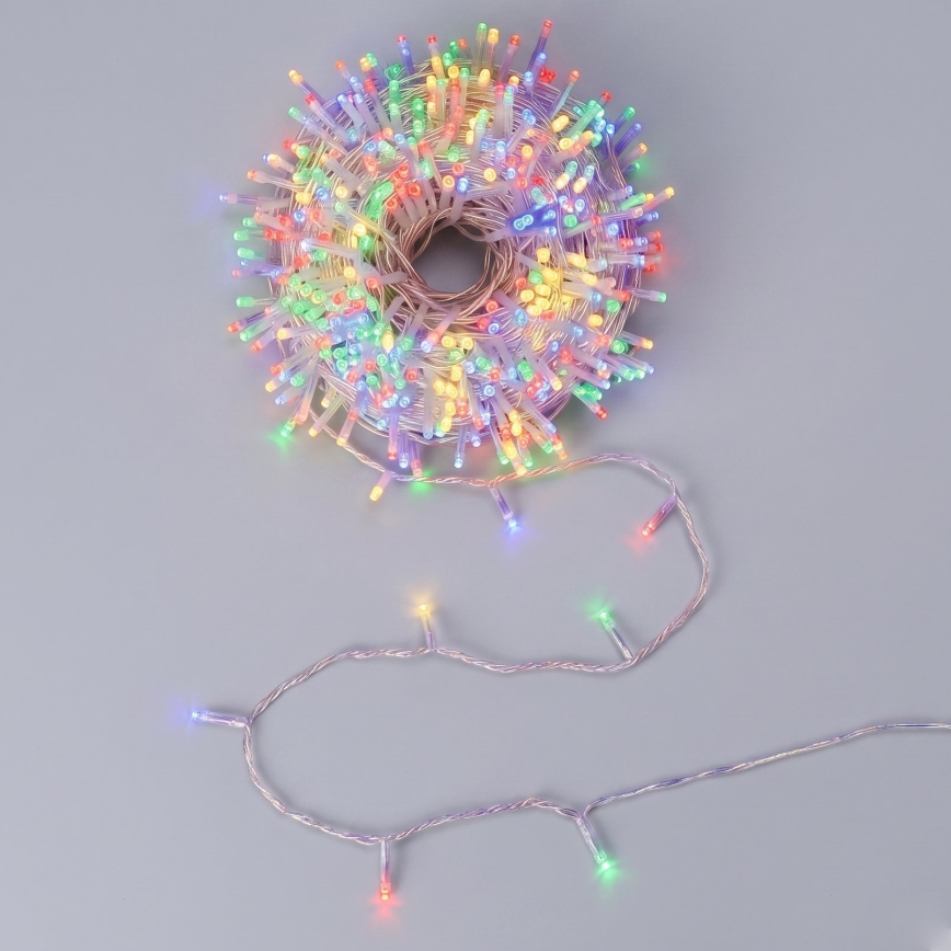 Aigostar - LED коледна гирлянда 30xLED/3xAA 3,3m многоцветна
