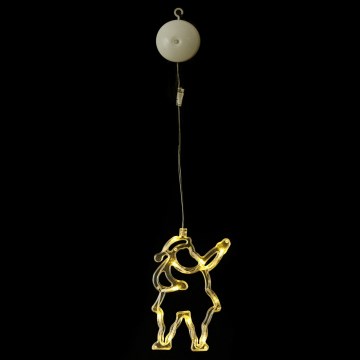 Aigostar - LED коледна украса 10xLED/3xAAA Дядо Коледа 20 см