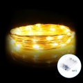 Aigostar - LED Коледни лампички 100xLED/3xAA 10,3 м топло бял
