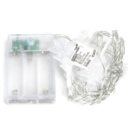 Aigostar - LED Коледни лампички 20xLED/3xAA 3,3 м дървета