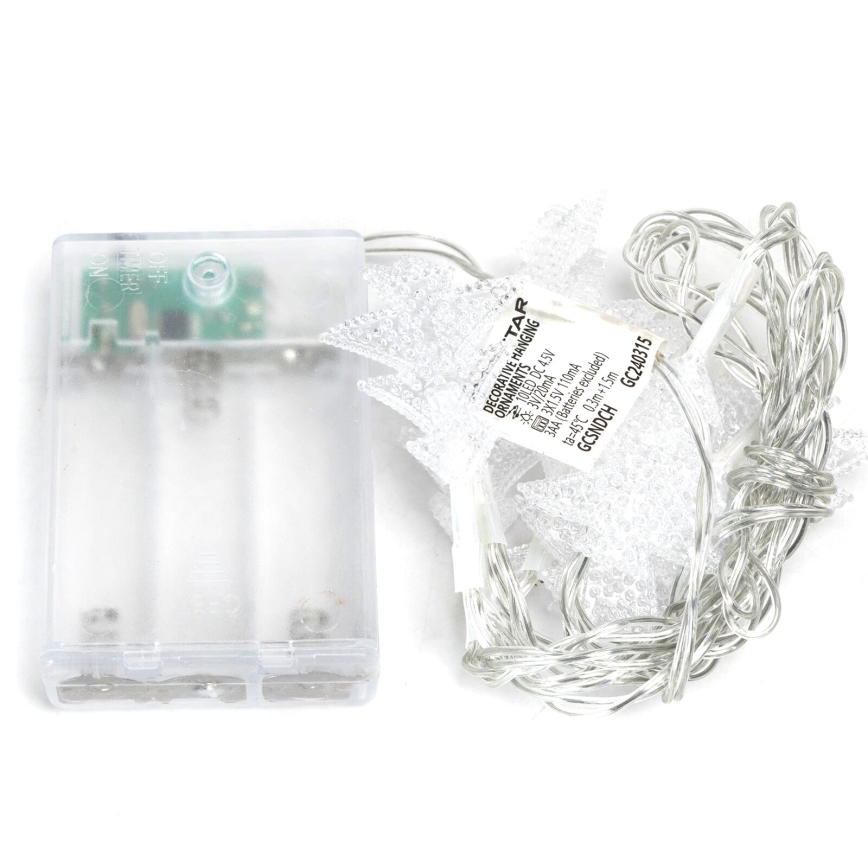 Aigostar - LED Коледни лампички 20xLED/3xAA 3,3 м дървета