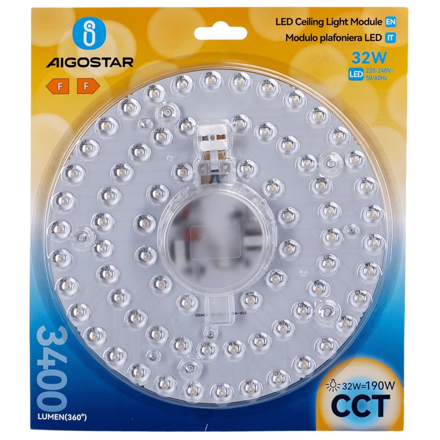 Aigostar - магнитен LED модул 32W/230V 3000/4000/6500K
