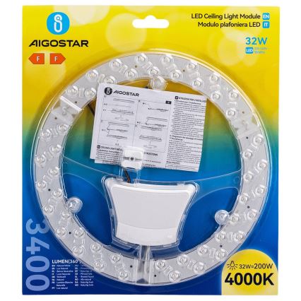 Aigostar - магнитен LED модул 32W/230V 4000K