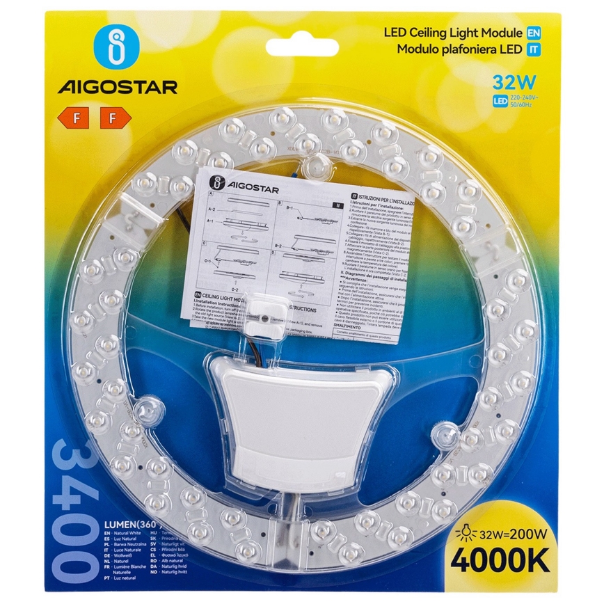 Aigostar - магнитен LED модул 32W/230V 4000K