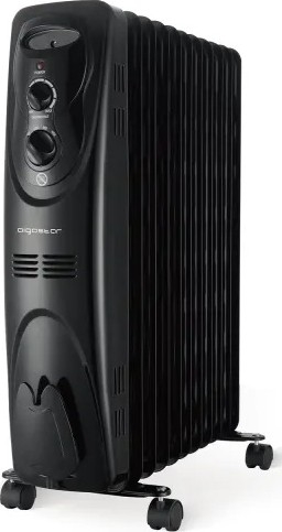 Aigostar - Маслен радиатор с 11 ребра 2300W/230V черен