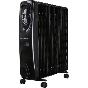 Aigostar - Маслен радиатор с 13 ребра 2500W/230V черен