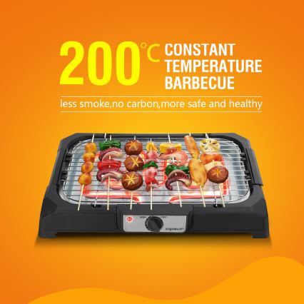 Aigostar - Настолен електрически грил 2000W/230V