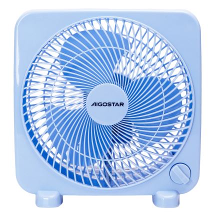 Aigostar - Настолен вентилатор 30W/230V син