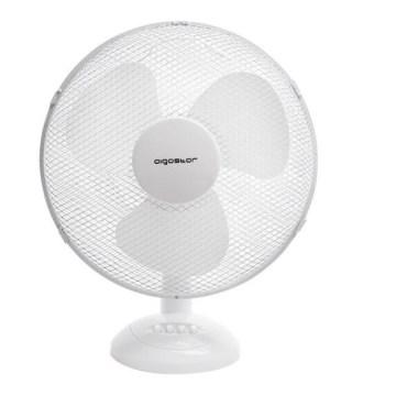 Aigostar - Настолен вентилатор 45W/230V 34 cм бял