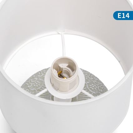 Aigostar - Настолна лампа 1xE14/40W/230V