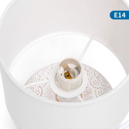 Aigostar - Настолна лампа 1xE14/40W/230V