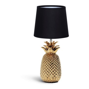 Aigostar - Настолна лампа 1xE14/40W/230V златиста/черна