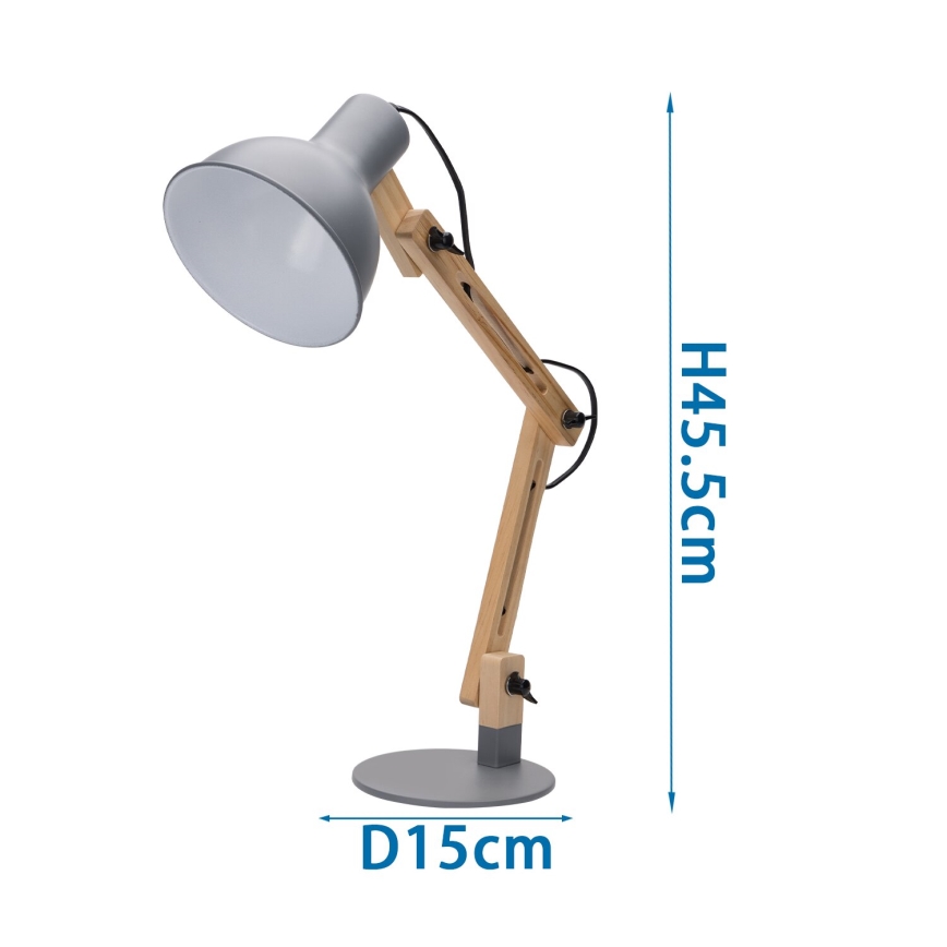 Aigostar - Настолна лампа 1xE27/40W/230V
