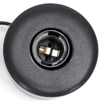 Aigostar - Настолна лампа 1xE27/60W/230V черен