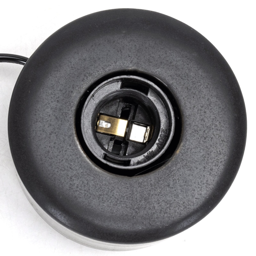 Aigostar - Настолна лампа 1xE27/60W/230V черен