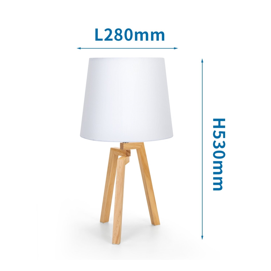 Aigostar - Настолна лампа 1xE27/60W/230V