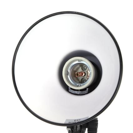 Aigostar - Настолна лампа 2в1 1xE27/40W/230V черен
